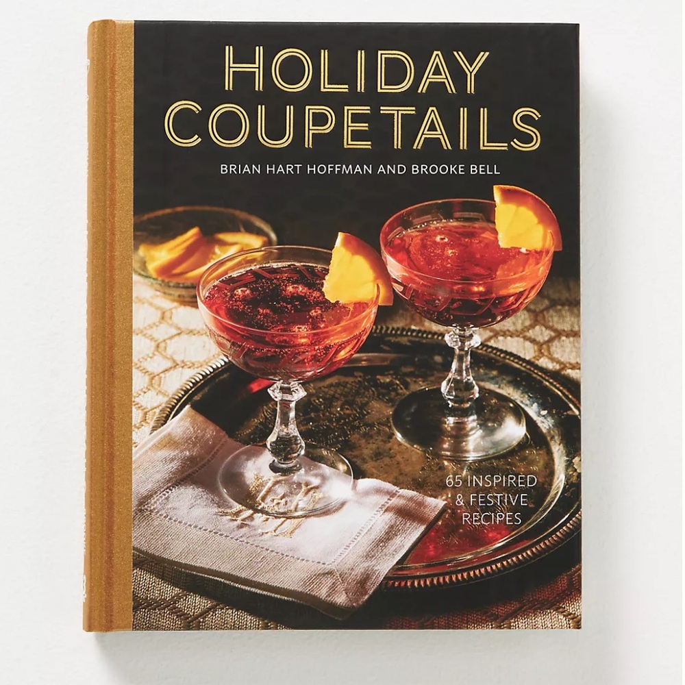 NWT Anthropologie Holiday Coupetails Recipe Book